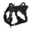 Dog Tactical Harness Vest Pet Dog Harness with 5pcs Dog Patches, Reflective Pet Harness No Pull with Durable Soft Padded Handle