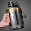 Бутылка для воды большой емкости, портативная питьевая бутылка для фитнеса, герметичный спортивный дорожный чайник, пластиковые чашки для воды, посуда для напитков