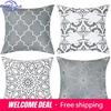 Gray Autumn Pillow Cover Outdoor Cushion Cover Soft Pillow Cover For Sofa Or Accommodation
