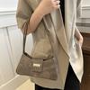 Fashionable and Versatile Women's Bag High Value Underarm Bag Korean High End Fashionable Casual Shoulder Bag