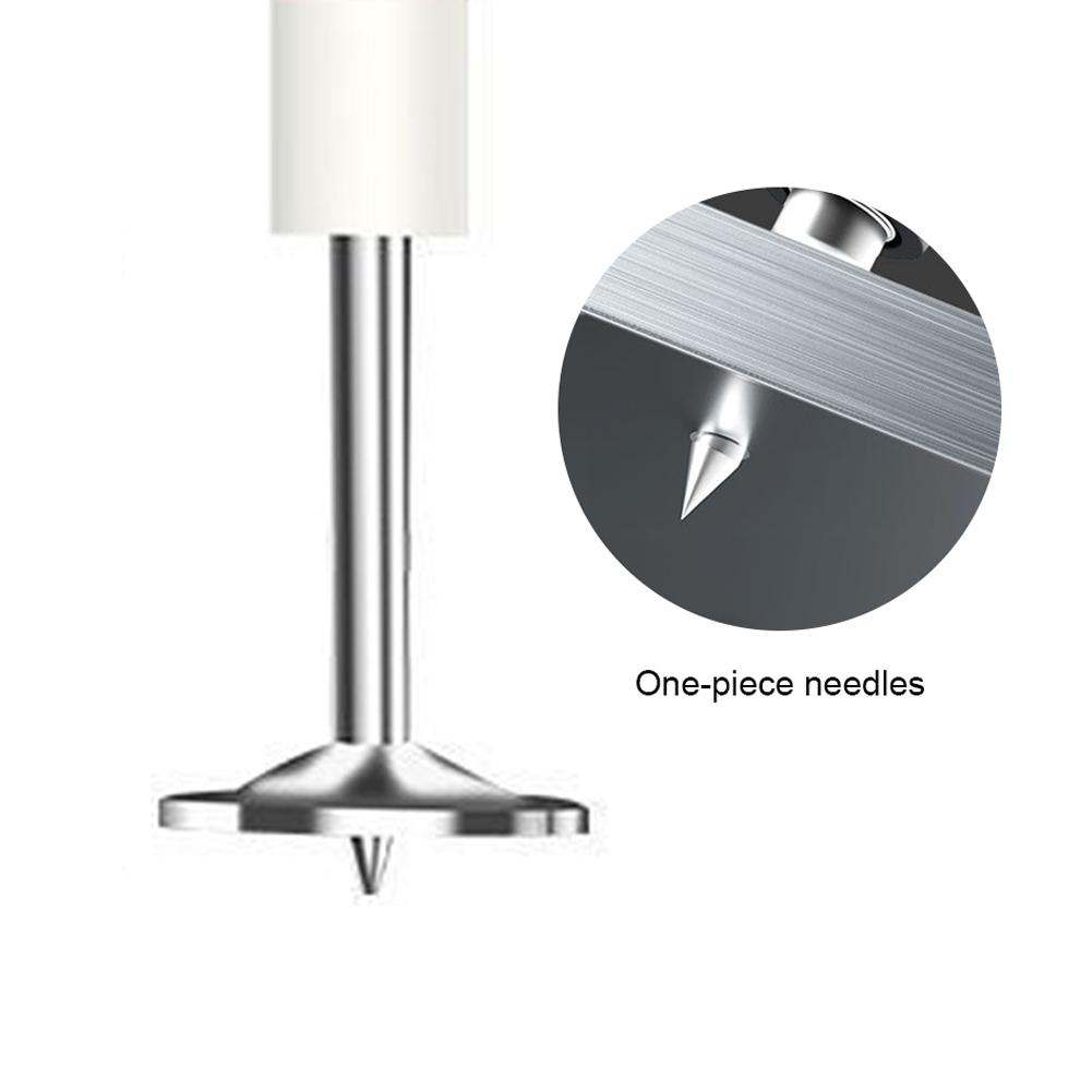 Ручной пистолет для гвоздей Воздушный гвоздезабиватель Регулируемый бесшумный настенный крепеж Одноручный инструмент для крепления гвоздей к стене для домашней деревообработки