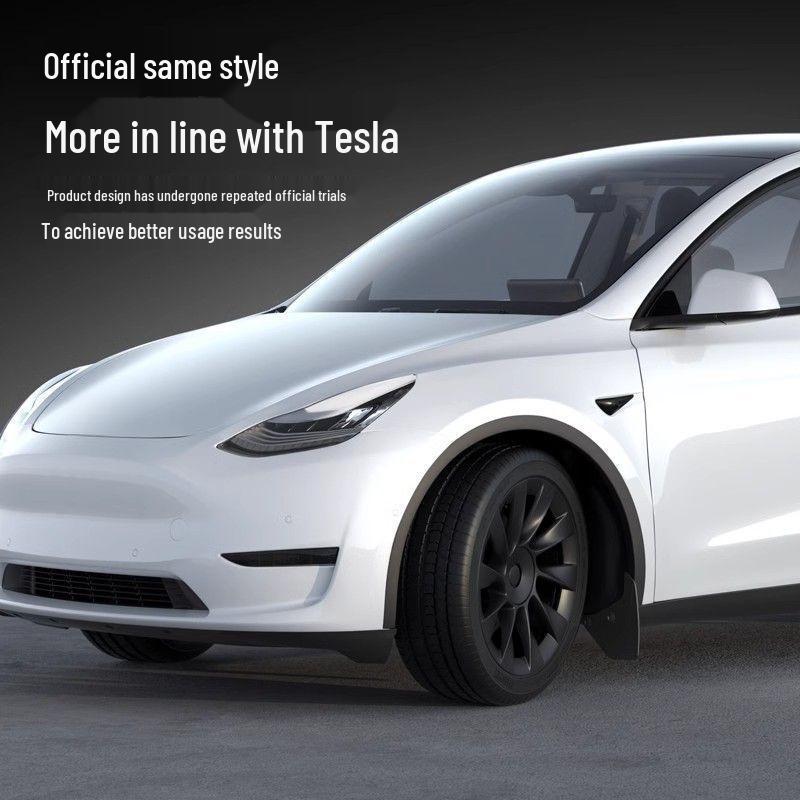 Model Y3 Mud Flaps: No-Punch Skins, Exterior Accessories for Model Y