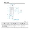 Niigata Seiki SK Dial Gauge 0-10mm Graduation 0.01mm WDI-1058SP
