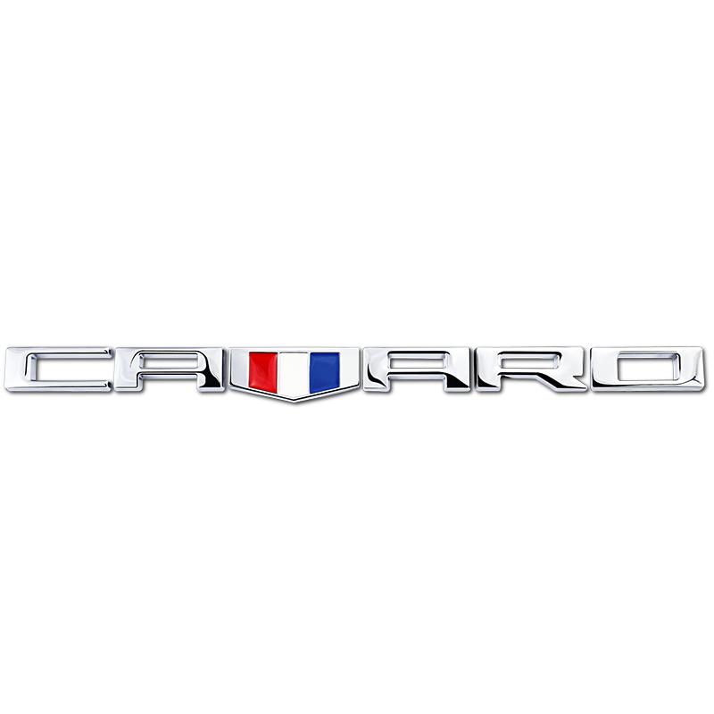 3D наклейки на автомобиль с буквами CAMARO, значок-эмблема на задний багажник для Chevrolet Camaro Equinox Traverse Montana Silverado TrailBlazer Suburban
