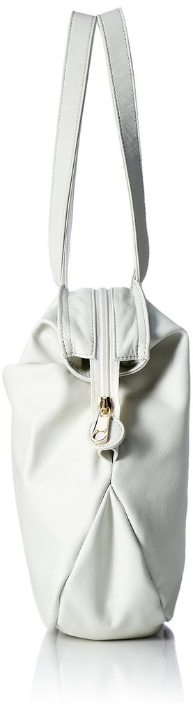 Сумка-тоут Tsumori Chisato, Светлая ягнячья кожа, Белая