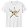Starfish Watercolour TShirt Beach Birthday Gift For Him And Her