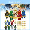 Ninjago Мини-фигурка Игрушка Набор строительных блоков Детский подарок для раннего развития Прочный