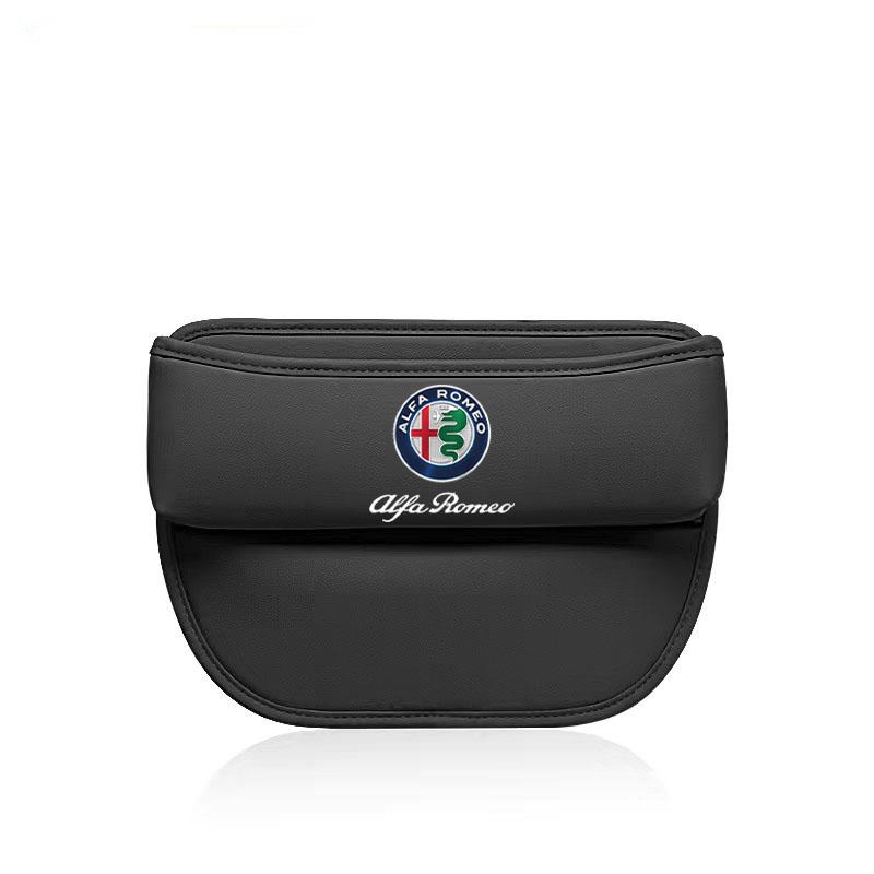 Car Seat Gap Organizer Auto Seat Crevice Side Pocket Storage Box For Alfa Romeo giulietta 159 mito giulia stelvio 147 AccessorieLR1 