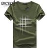 Summer Short-sleeved T-shirt Men's O-neck Trend Bottom Shirt
