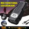Multifunctional Powerful LED Flashlight Portable Ultra Bright Torch USB Rechargeable Outdoor Emergency Camping Power Bank