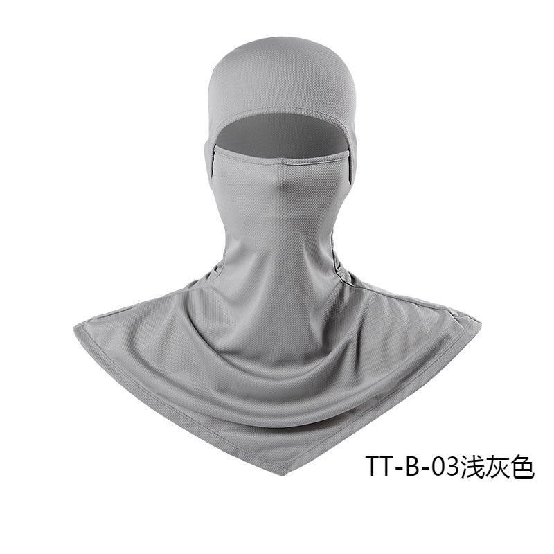 Outdoor dustproof and UV-proof headgear breathable and quick-drying sweat-absorbing cycling headgear