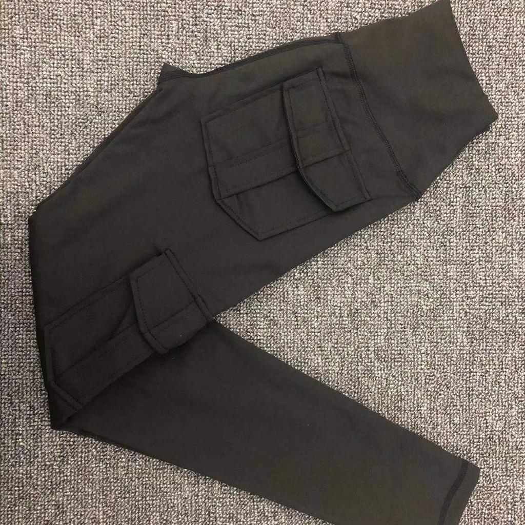 Women Leggings Fitness Sports High Waist Leggins Pocket Push Up Pants Workout Leggings Cargo Pants Casual Hip Pop Pants