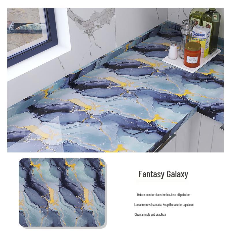 Самоклеящиеся водонепроницаемые утолщенные наклейки для плитки на стену и столешницу для кухни и домашнего декора