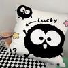 Small Coal Ball Pillow Case Square Pillow Bedroom Sofa Leisure Comfort Cushion Car Living Room Home Decoration
