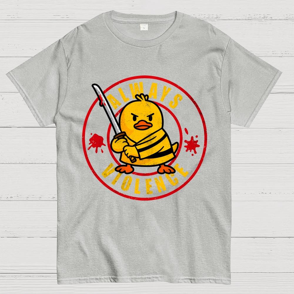 Always Violence Cotton Summer Casual Cool Loose T-Shirt