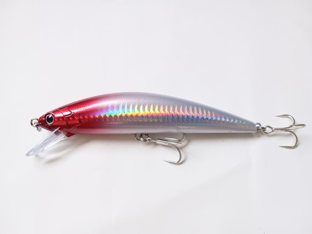 Супер вес 68 г тонущий минноу набор из 5 цветов прочная проволока грубые камни глубокая точка глубокий офшор берег лакедра красный морской лещ большой вес