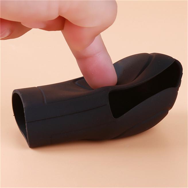 1 шт., модная автомобильная силиконовая ручка, мягкая автоматическая ручка переключения передач, ботинки, воротники, чехол