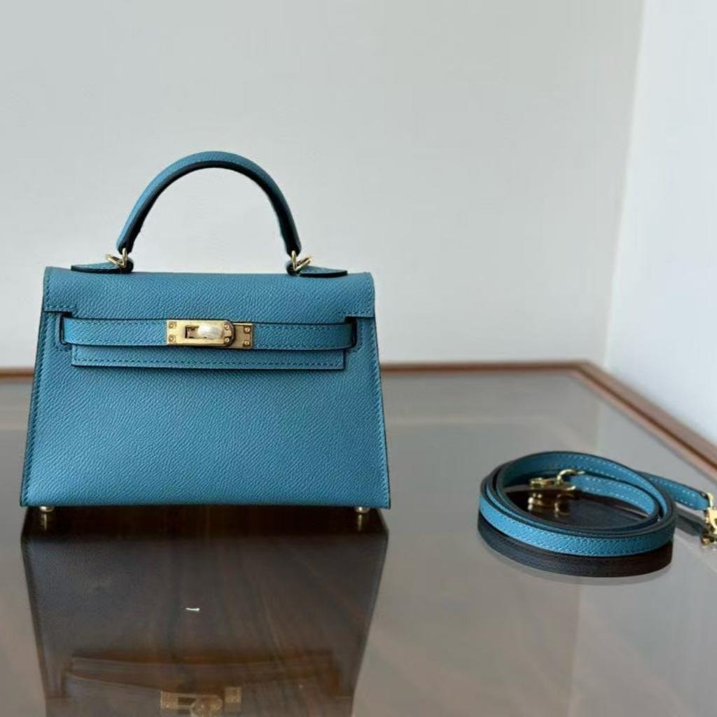 Euli Портативная цепочка-веревка второго поколения Пятизолотая пряжка с одним листом Мини-стиль для ношения через руку Женская сумка Замок с пряжкой