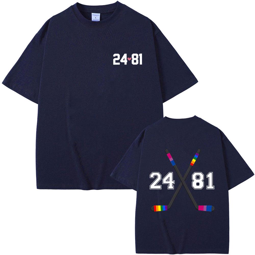 Heated Rivalry Shane Hollander Ilya Rozanov Hollanov 2481 Tshirt Men Women Casual Oversized T Shirts Unisex Fashion Streetwear