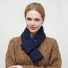 Heated Scarf Waterproof Fabric Fast Heating Electric Heated Scarf Rechargeable 3 Temp Settings Winter Scarf