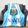 Custom Name Sheffield Crest blanket for Couch & Bed, Plush Cozy Fuzzy Blanket Super Soft & Warm Blankets for Fall and Winter. 0908286