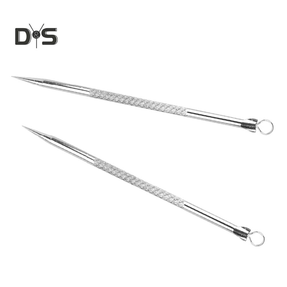 Tendre из нержавеющей стали, акне, комедоны, экстрактор прыщей, игла для удаления игл, инструмент для ухода за кожей лица