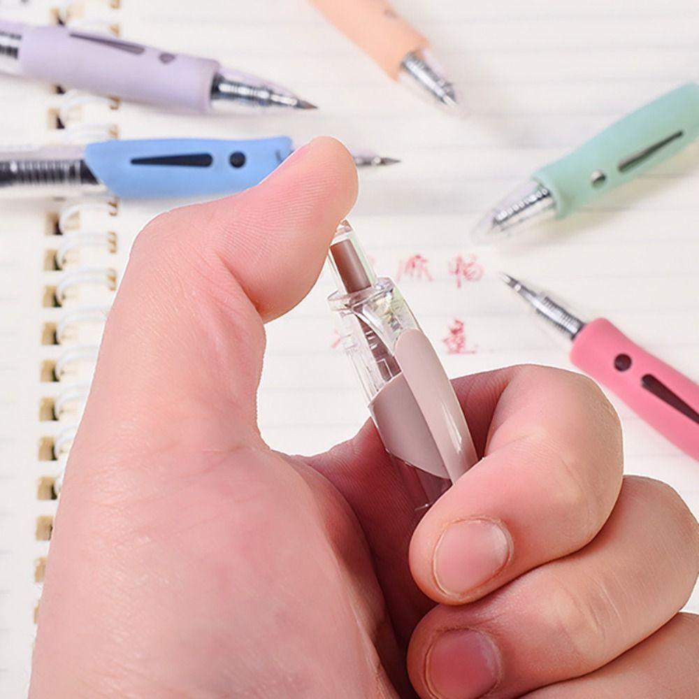 6 цветных гелевых ручек, 0,5 мм, цветные чернила, нейтральная ручка, креативная шариковая ручка, подарок студентам