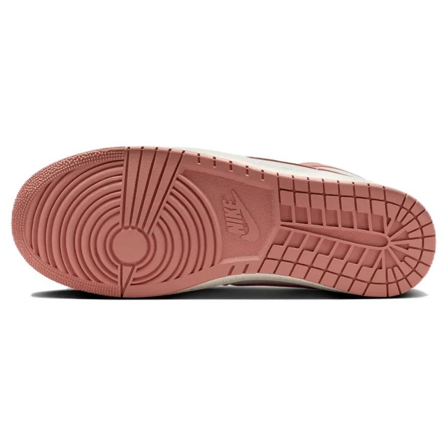Кроссовки Air Jordan Air Ship PE SP Rust Pink Men Sneakers Sail Gamma-Green FQ2952-600
