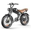 Электровелосипед Emoko C93-D с двойным приводом, 2000 Вт, 48 В 23 Ач, 20×4,0 широкие шины, Pedelec, гидравлические дисковые тормоза, E-Bike для ежедневных поездок и приключений на природе