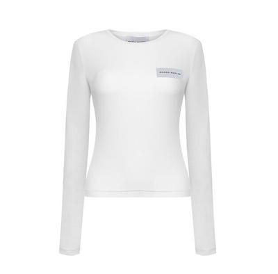 Толстовка Magda Matyja Nina Longsleeve White