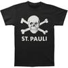 Men's FC St. Pauli Skull Tee T-shirt  Black