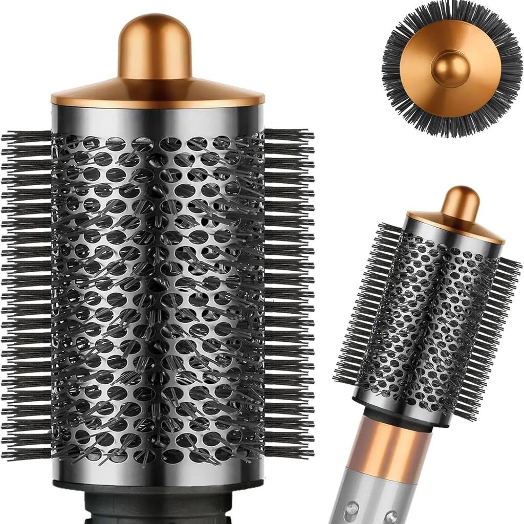 Большая круглая объемная щетка для насадок Dyson Airwrap, никель/медь, более крупный овальный объемный стайлер для пышной укладки