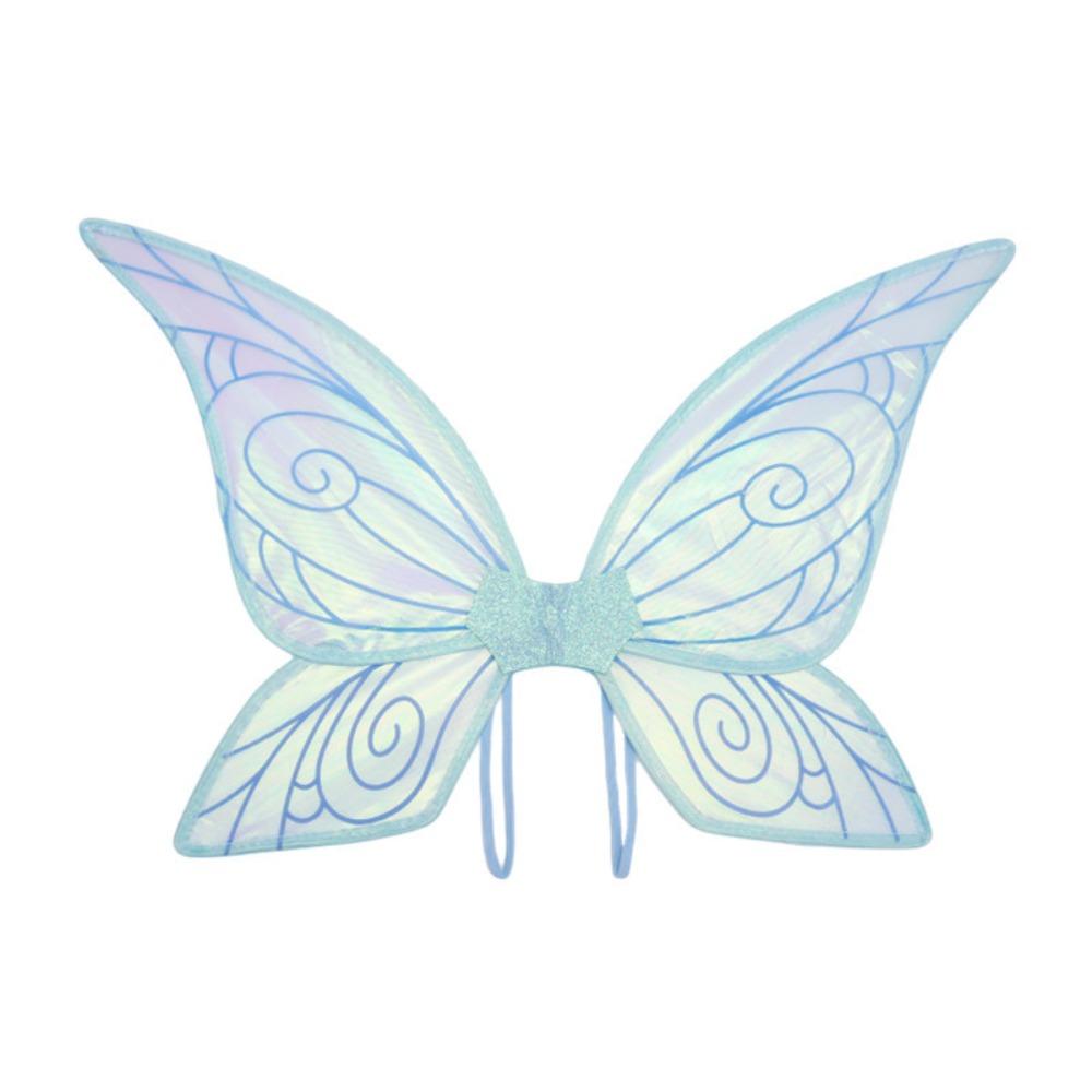 Sparkly Gradient Fairy Butterfly Wings Organza Elf Wings Butterfly Princess Wings Children's Day