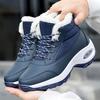 Winter Boots Women's Snow Boots Air Cushion Boots Hight Top Boots Waterproof Outdoor Shoes
