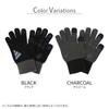 adidas Made in Smartphone Simple Casual Popular Hand Perfect for Cold Charcoal Men's Gloves, Japan, Compatible, Style, Brand, Non-Slip, Washable,