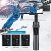 Yangi 3 o'qli gimbal qo'lda stabilizator titrashga qarshi video yozuvchi APP zoom yuzni kuzatish smartfon ushlagichini qo'llab-quvvatlaydi
