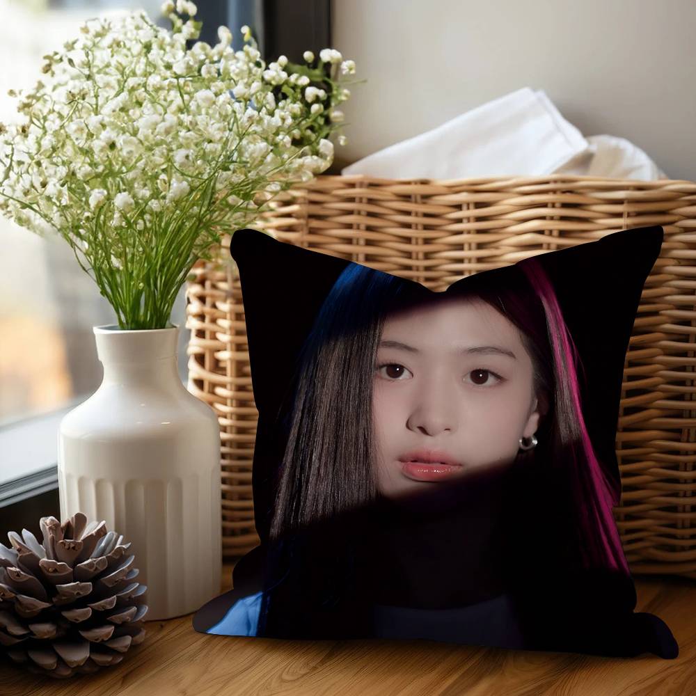 Певец A-AHYEON Наволочка для подушки Чехол для подушки Обивка Диван Декоративная подушка Домашний декор Наволочка