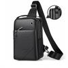 Men's Chest Bag Crossbody Bag with Large Capacity, Waterproof and Adjustable Shoulder Straps On Both Sides