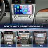 2G 64G Android-магнитола для Toyota Camry 2006-2011, 9-дюймовый сенсорный экран с CarPlay, Android Auto, WiFi, GPS, BT, Камера заднего вида