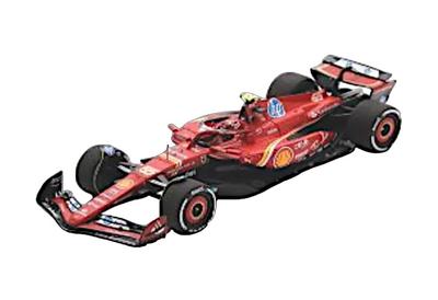 Looksmart Масштаб Scuderia Ferrari 2024 Гран-при Абу-Даби Формулы-1 2-е место Сайнс Готовая модель с логотипами спонсоров 1/43 SF-24 #55 C.