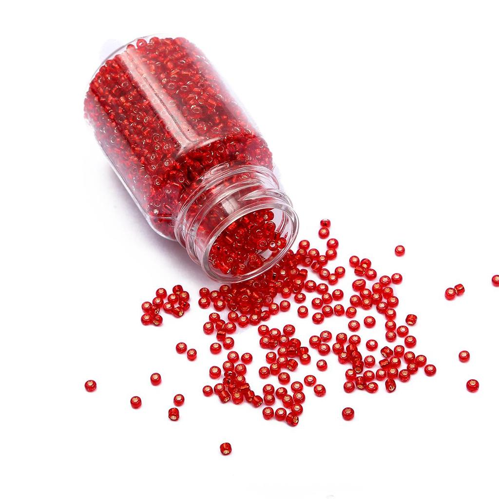 2 мм 3000 шт стеклянные бусины в бутылках для изготовления ювелирных изделий своими руками, аксессуары