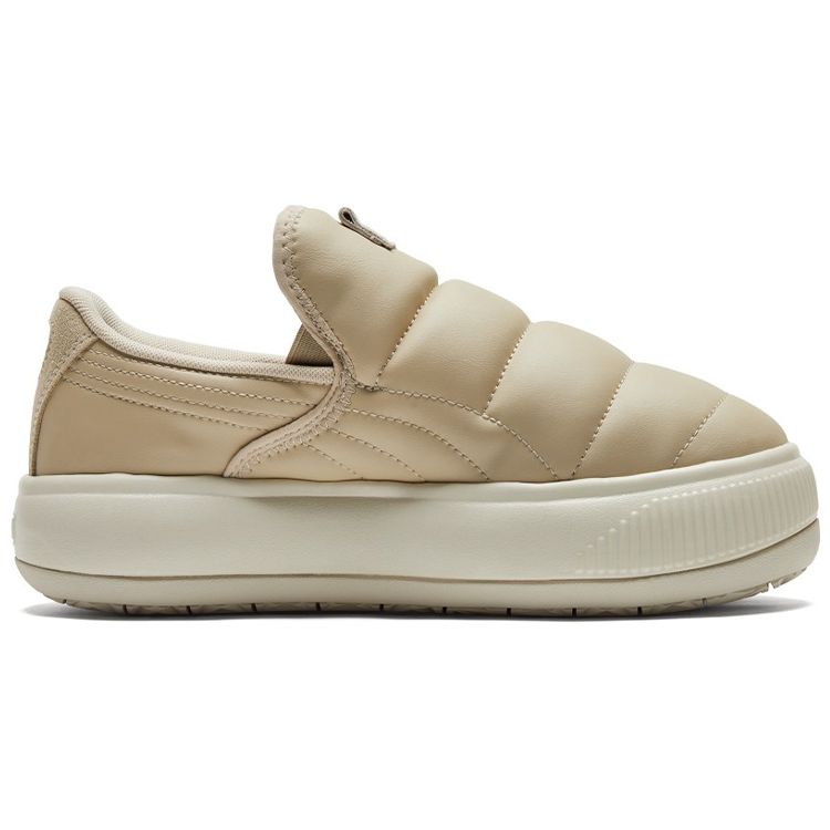 Puma Замшевые слипоны Mayu, повседневные кроссовки, женские кроссовки, молочно-белые, 383827-02
