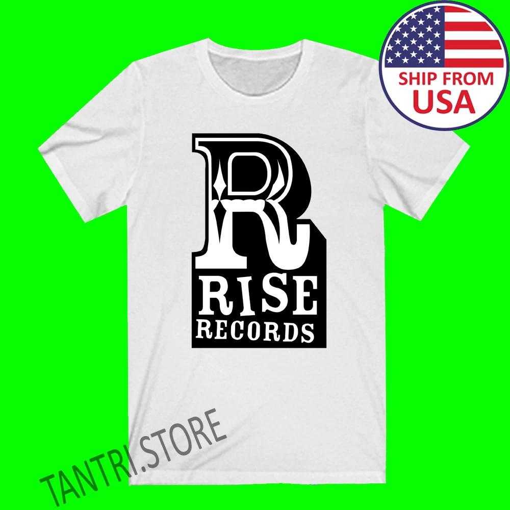 Rise Records Men's White Size S to 3XL