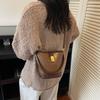 Popular Small Bag Women's Retro Messenger Bag Casual Portable Bucket Bag