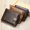 High-grade Wallet Leather Men's Premium Feeling Money Clip Vintage Head Layer Cowhide Wallet