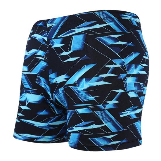 Men Trunks Elastic Waists High Elasticity Boxers Great Close-fitting Swimming Shorts for Vacation