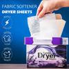 Dryer Sheets Bulk Natural Fabric Softener Plant Lavender Laundry Softener Naturally Pet Clothing Cleaning Aromatherapy Tablets
