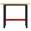 Vidaxl Stolik Roboczy, 100X60X81,5 Cm, Lite Drewno Dębowe