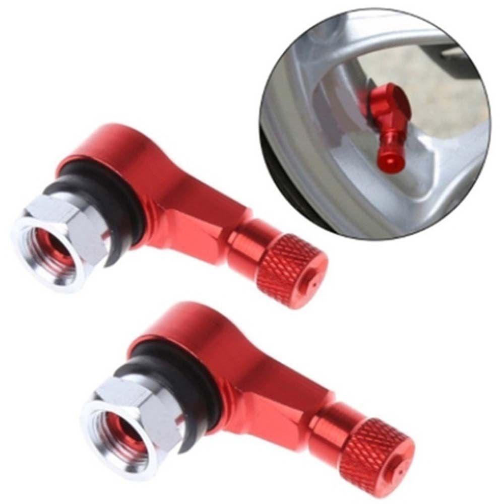 Zinc Zinc Alloy 90 Degree Angle CNC Valve Adaptor Motorcycle Gas Nozzle Extension Valve Stem Tyre Valve