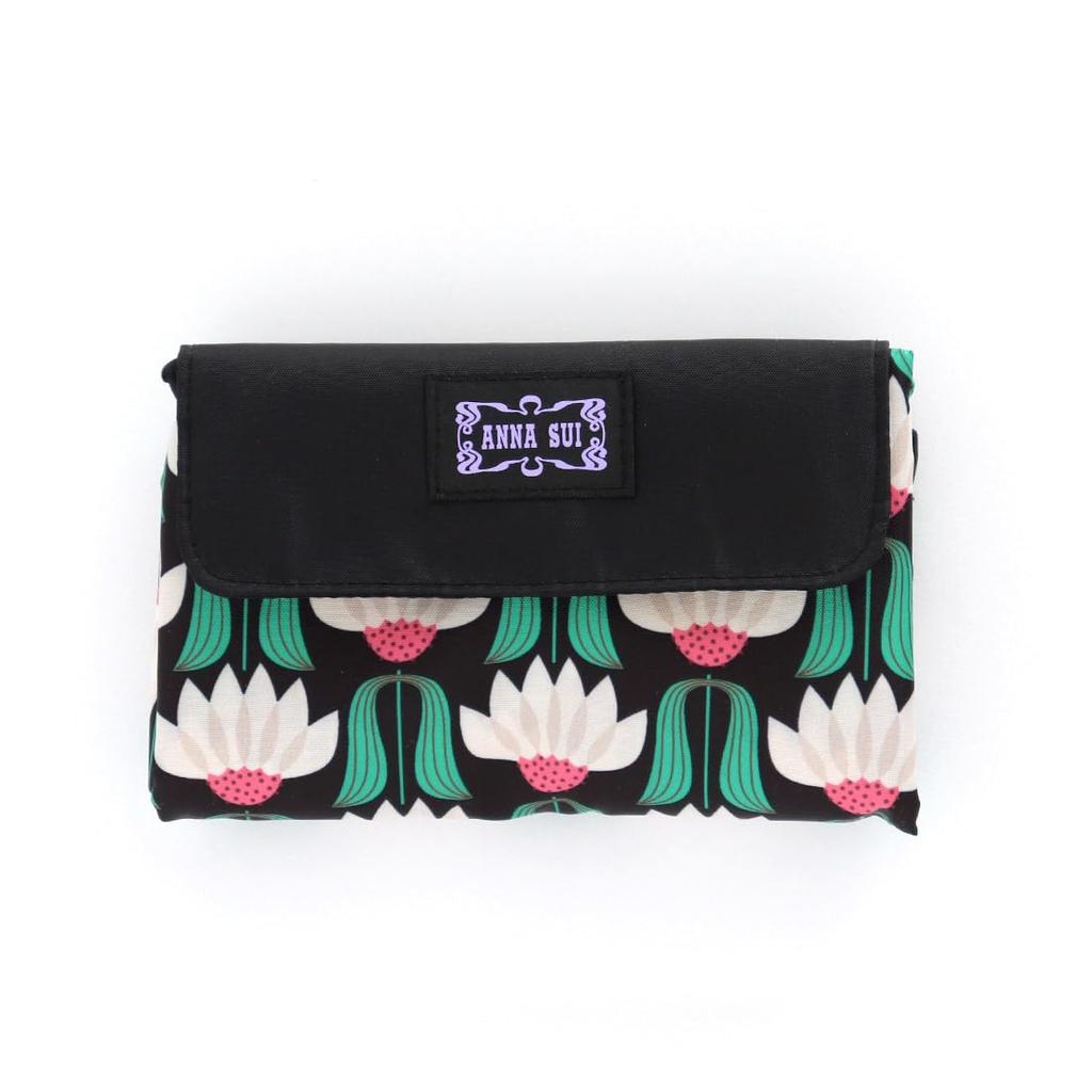 Эко-сумка My Bag Ретро Цветок Зеленый Sui [ANNA SUI] (Replieve) <С молнией> (В упаковке) [Анна 000298-0003-01]